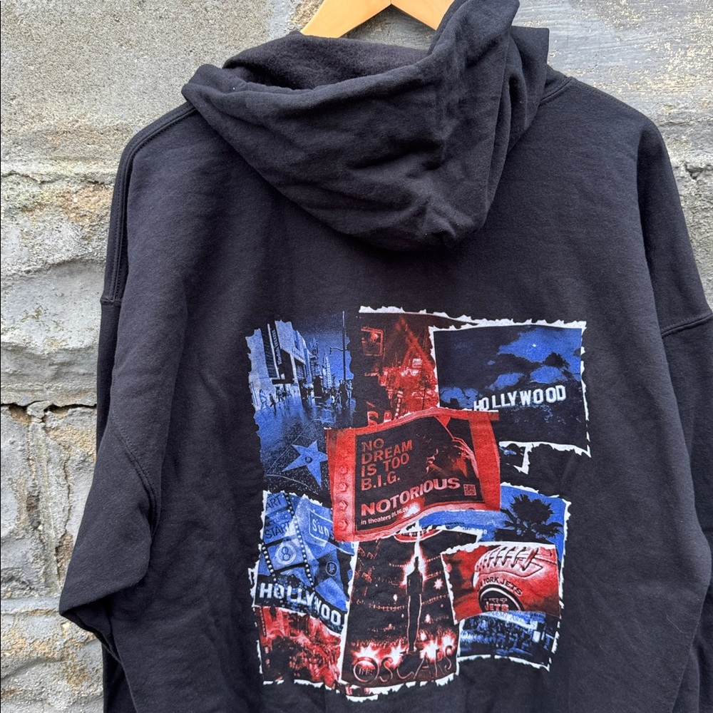 Vintage Notorious BIG the Movie hoodie xl Y2K Biggie Smalls Tupac